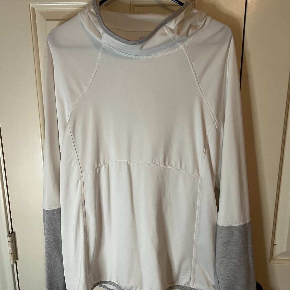 Avia White and gray hoodie-XXL